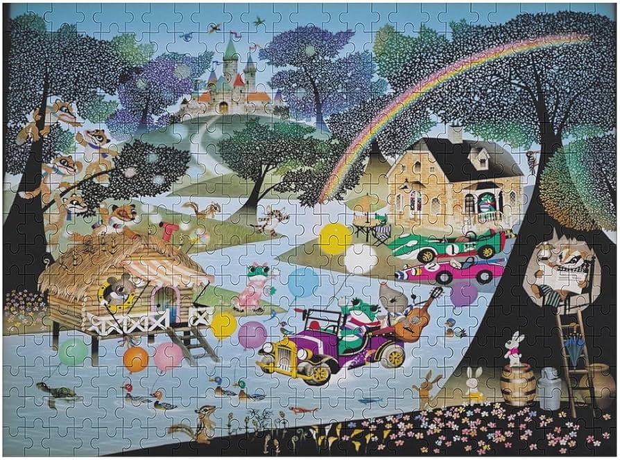 Amazon | 藤城清治 ケロヨンのユートピア ジグソーパズル パターン