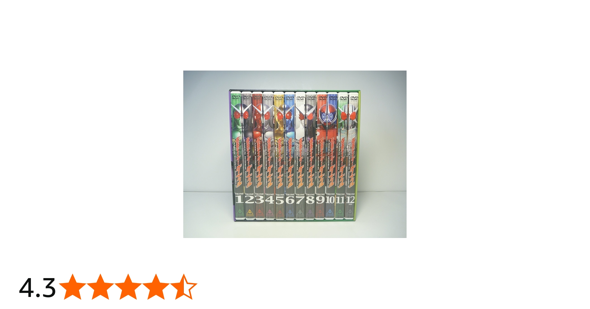 Amazon.co.jp: 仮面ライダーW（ダブル） DVD全12巻セット : DVD