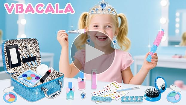 Amazon | VBACALA メイクおもちゃ 色が付ける 32PCS お化粧セット