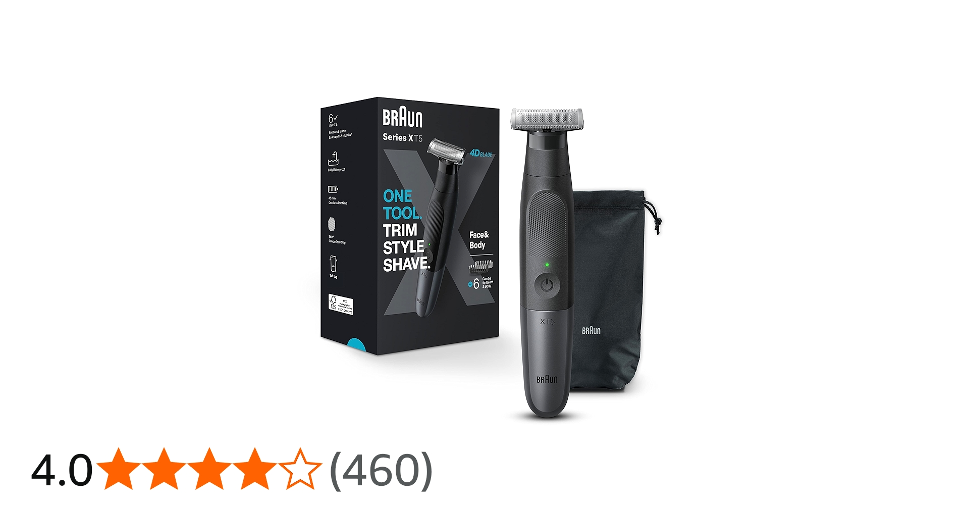 Amazon.co.jp: Braun Series XT5 オールインワン メンズ 髭トリマー