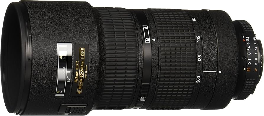 Amazon.com : Nikon 80-200mm f/2.8D ED AF Zoom Nikkor Lens for