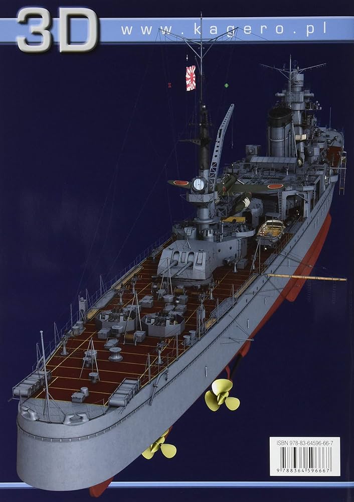 The Light Cruiser Yahagi (Super Drawings in 3D): Motyka, Mariusz