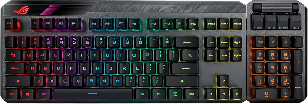 Amazon | ASUS ROG Claymore II 100% / 80% TKL ワイヤレス RGB