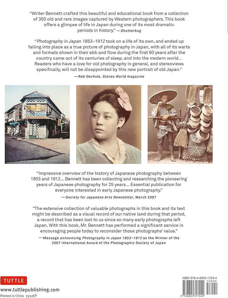 Amazon | Photography in Japan: 1853-1912 | Bennett, Terry, テリー