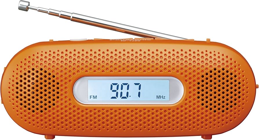 Amazon.co.jp: パナソニック FM-AM 2バンドレシーバー オレンジ RF