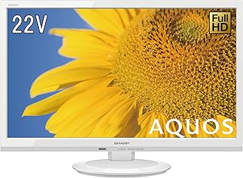 Amazon | シャープ 22V型 AQUOS フルハイビジョン 液晶テレビ 2T