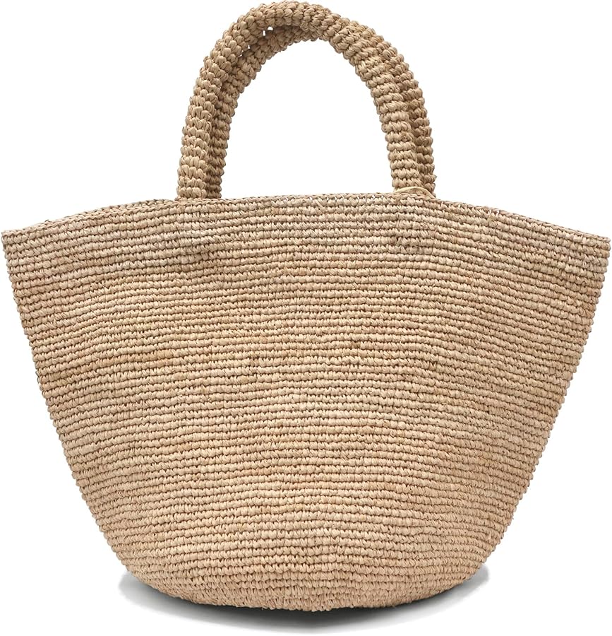 Amazon | [サンアルシデ] かごバッグ KAPITY BAG Mサイズ ラフィア