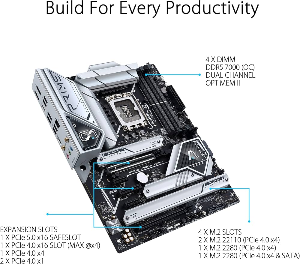 Amazon | ASUS Prime Z790-A WiFi 6E LGA 1700(Intel®13th&12th) ATX