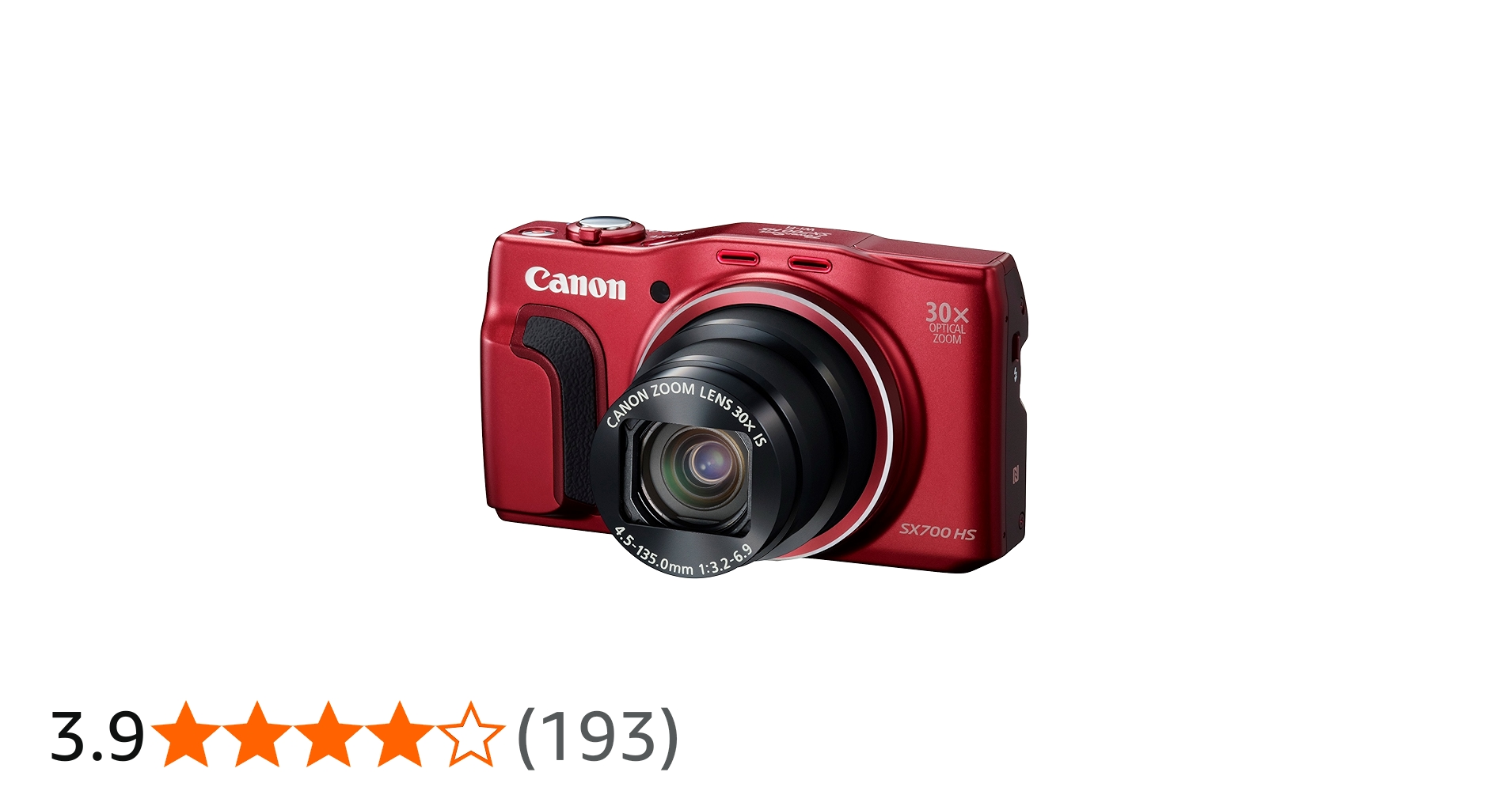 Amazon | Canon デジタルカメラ Power Shot SX700 HS レッド 光学30倍