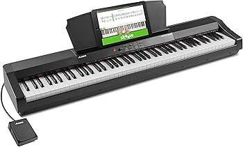 Amazon | Alesis 電子ピアノ 88鍵盤 ハンマーアクション鍵盤