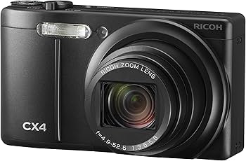 Amazon | RICOH デジタルカメラ CX4 ブラック CX4BK 1000万画素裏面