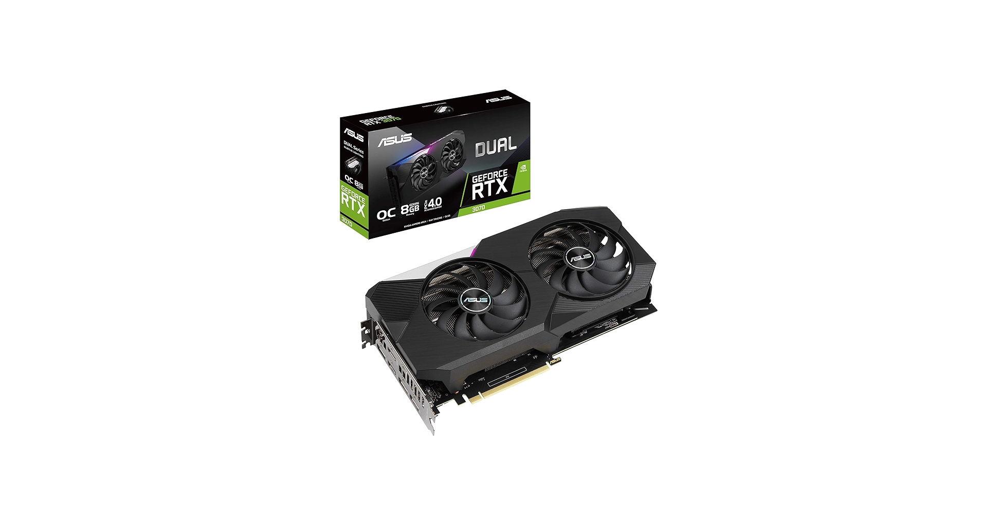 Amazon.com: ASUS Dual NVIDIA GeForce RTX 3070 OC Edition Gaming