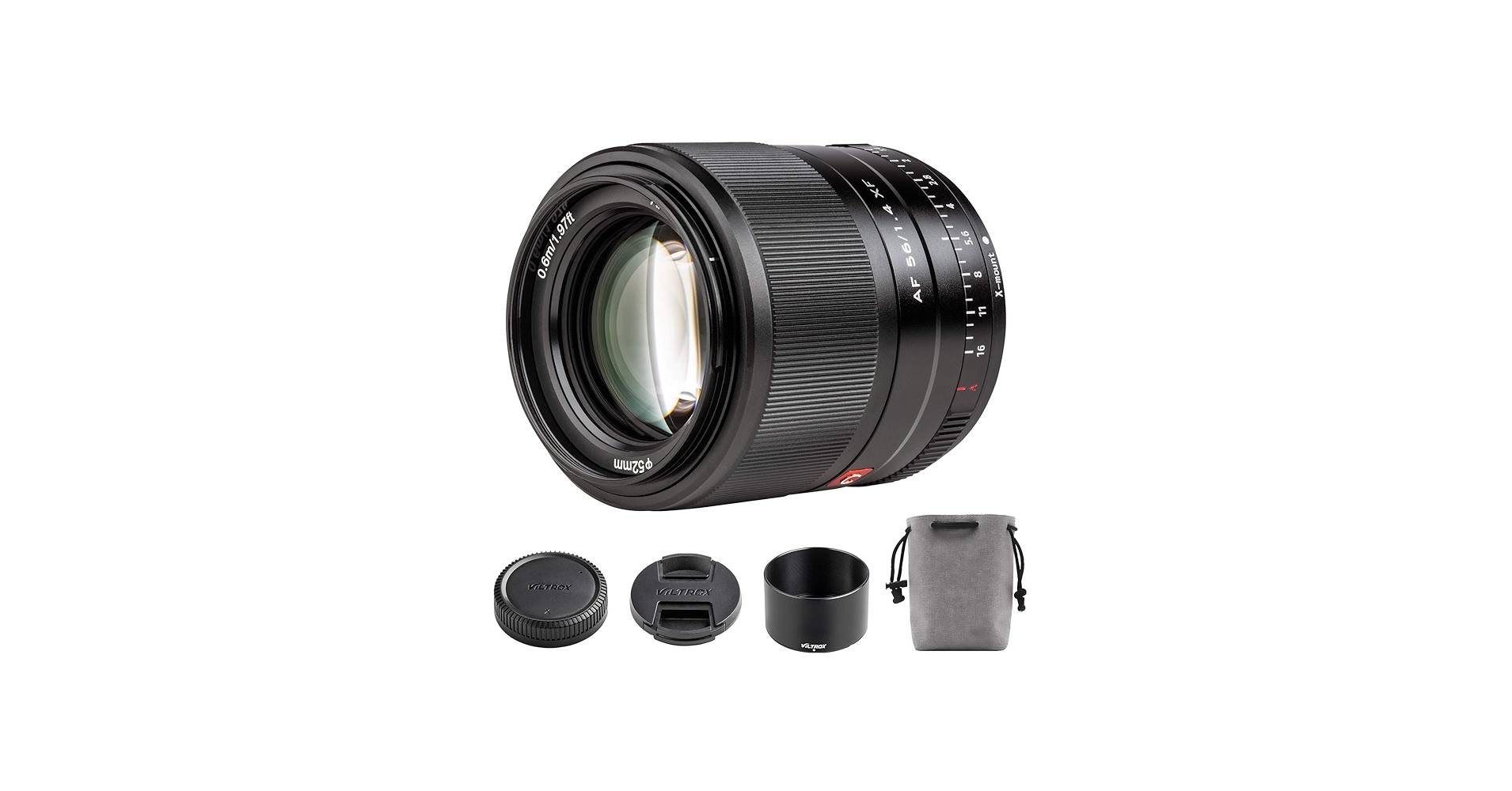 Amazon.com : Viltrox 56mm F1.4 Autofocus Lens for Fuji,Large