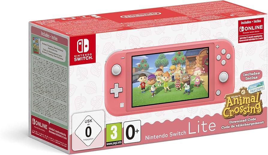 Nintendo Switch Lite Oyun Konsolu & Animal Crossing: New Horizons