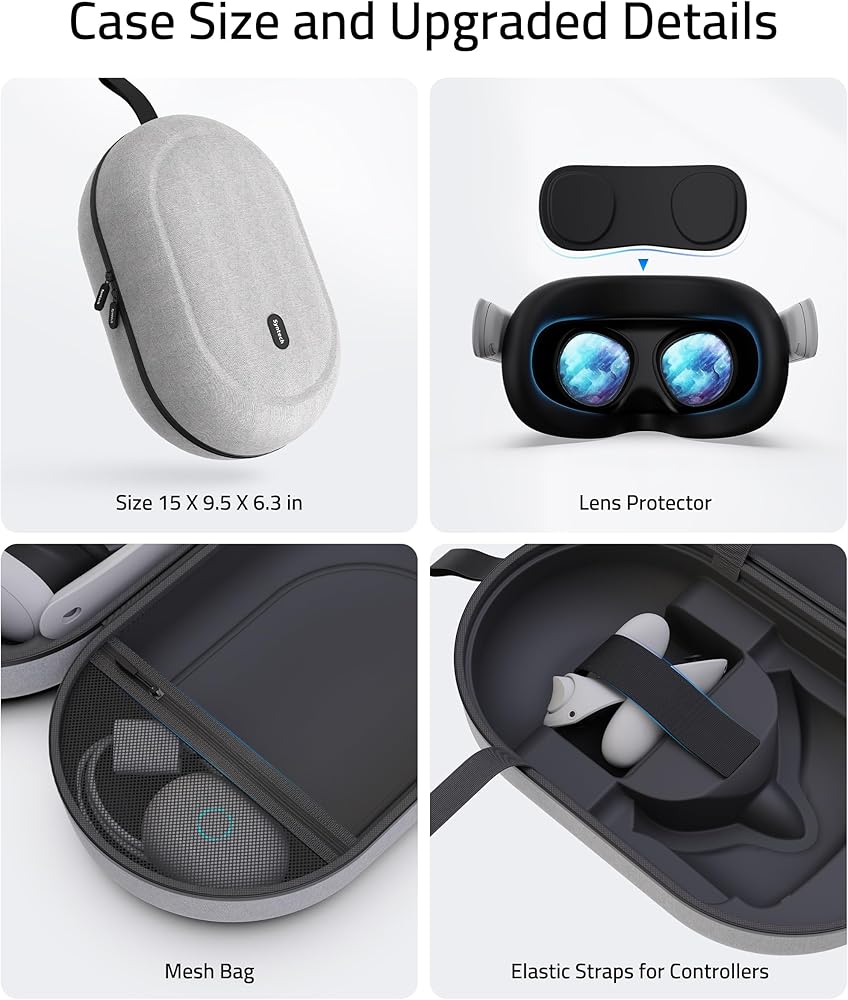 Amazon.co.jp: Syntech 大型ハードキャリングケース 対応Meta Quest 3S