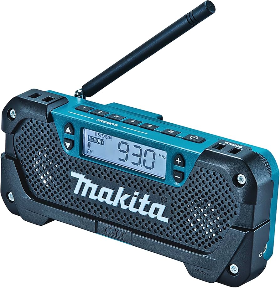 Makita MR052 Cordless Radio, 12 V, Multi-Colour : Amazon.ca: Tools