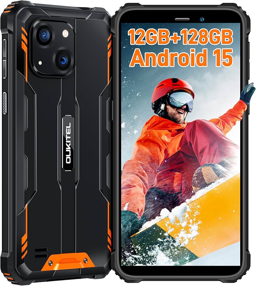 Amazon | OUKITEL WP32 simフリー スマホ 本体 12GB RAM 128GB ROM 1TB