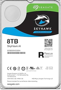 Amazon.com: Seagate Skyhawk AI 8TB Surveillance Internal Hard