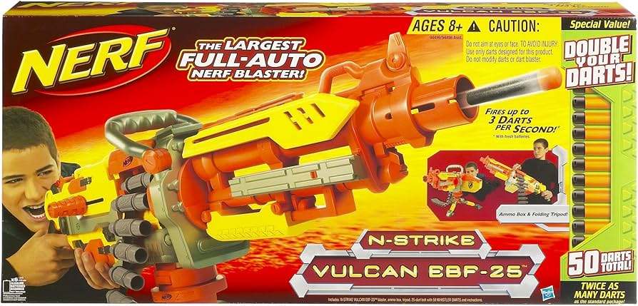Amazon.co.jp: Nerf N-Strike バルカン EBF-25 ダーツブラスター