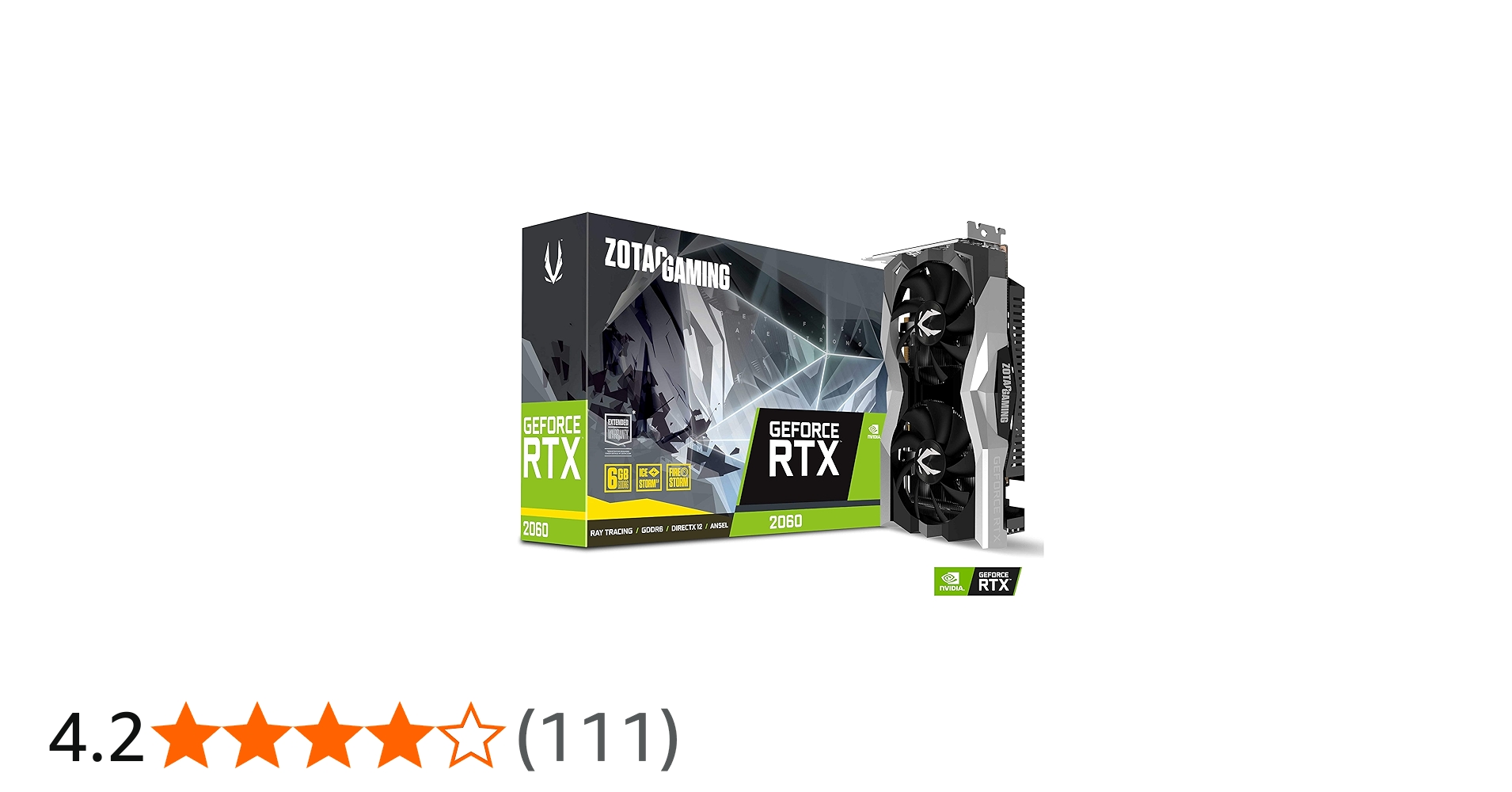 Amazon.co.jp: ZOTAC GAMING GeForce RTX 2060 Twin Fan Graphics