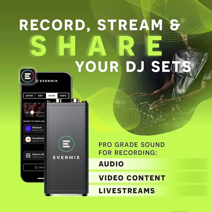 Amazon.com: EvermixBox5 DJ Audio Interface – Record & Livestream