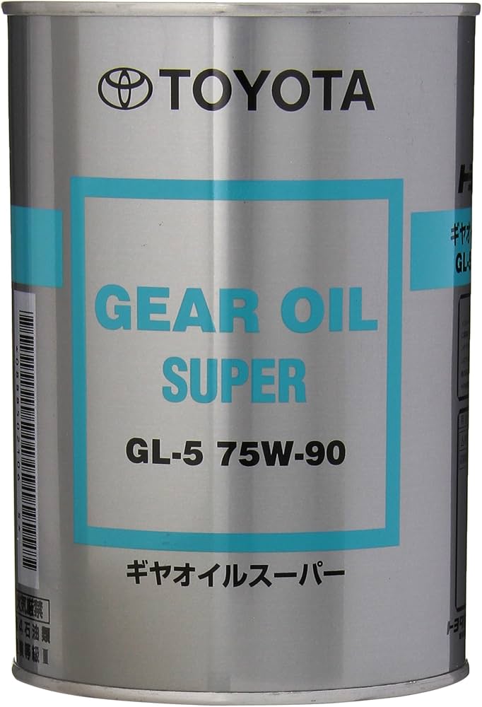 Toyota Genuine Parts 08885-80306 Hypoid API GL-5 75W-90 Gear Lube