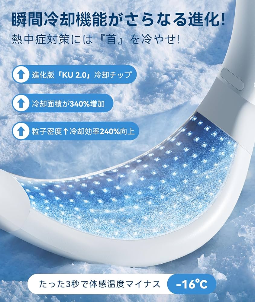 Amazon | TORRAS ネッククーラー【COOLIFY Air・2024新登場】首掛け