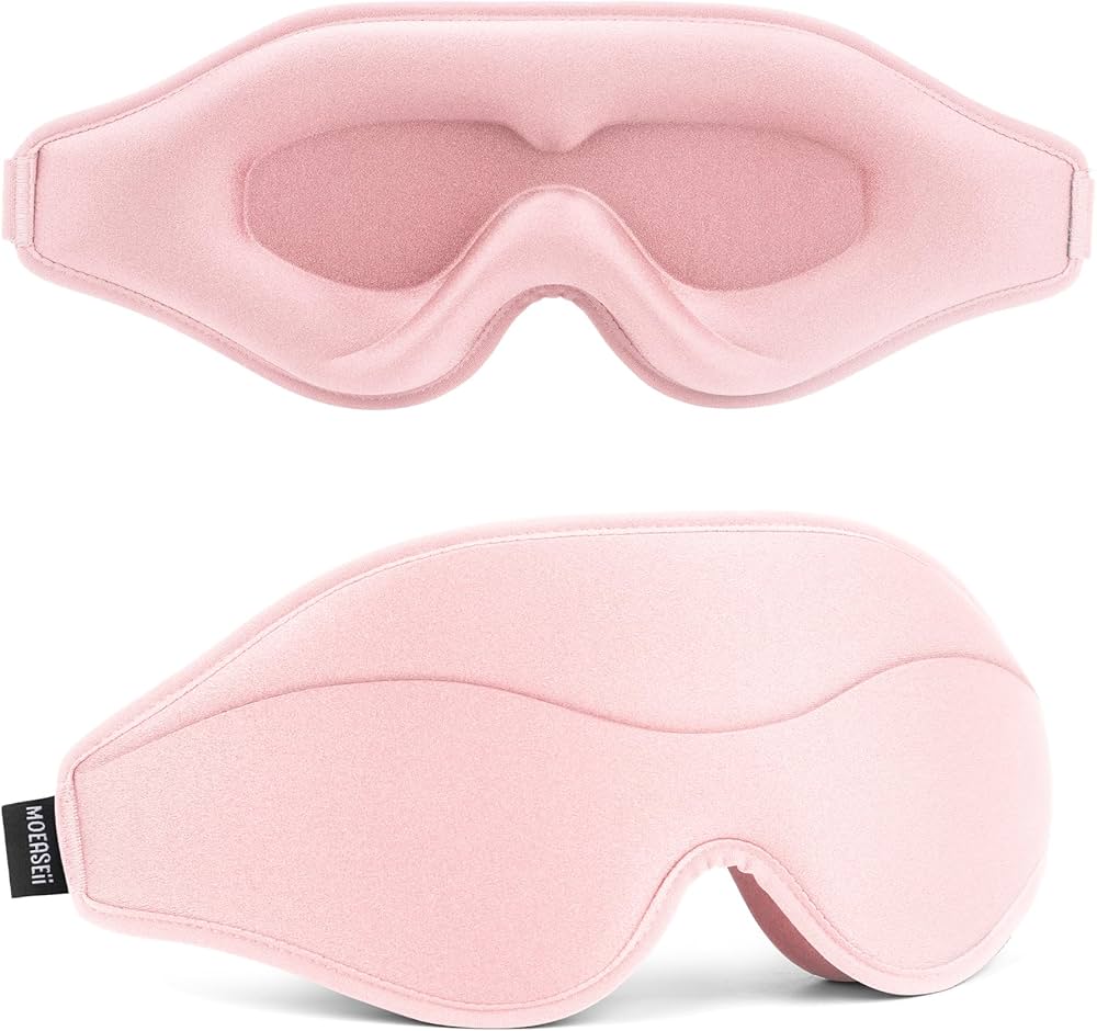 Amazon.com: MOEASEii Sleep Mask - Total Blackout 3D Sleeping Mask