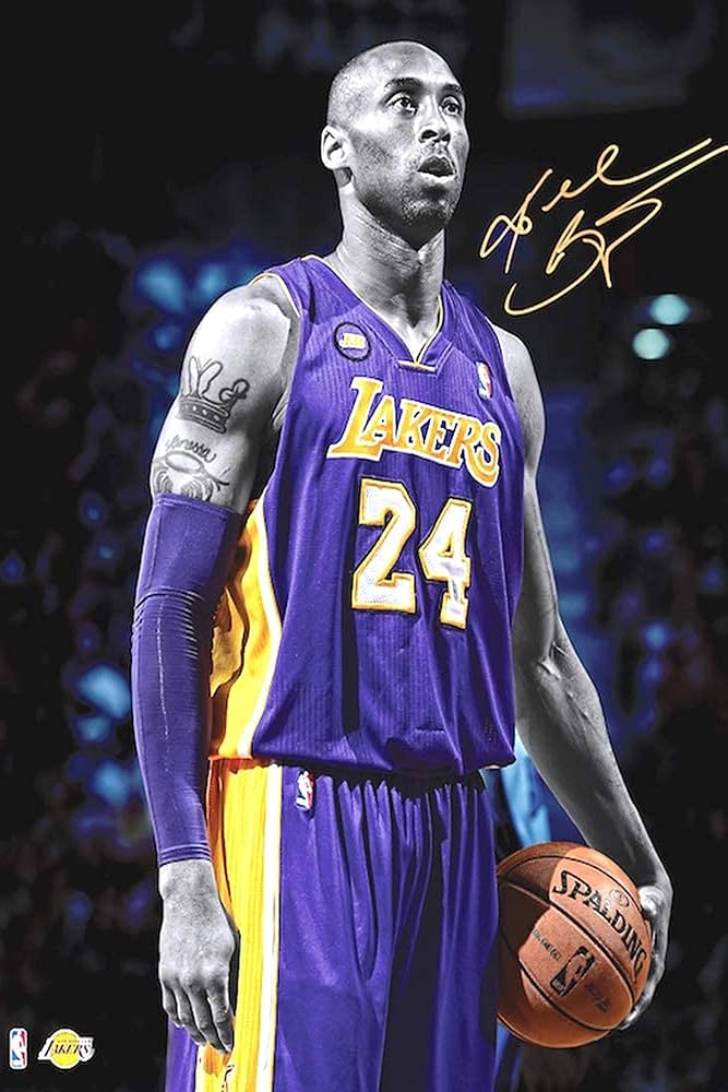 Amazon.com: BnB design Similiar to Kobe Bryant Lakers Basketball