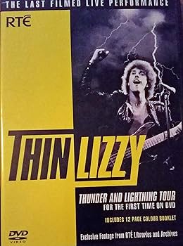 Amazon.co.jp: Thin Lizzy : Thunder and lightning tour [DVD] : DVD