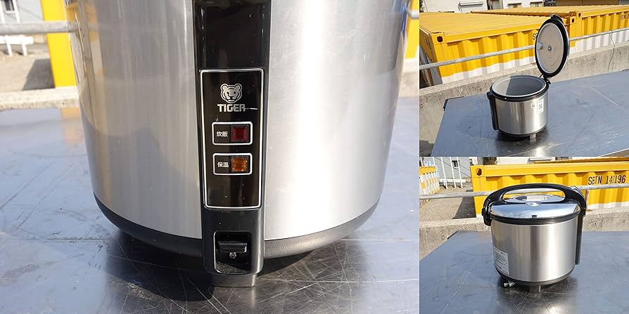 Amazon | タイガー 炊飯器 一升 5合 ステンレス 炊きたて 炊飯 ジャー