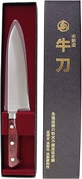 Amazon | 高村刃物製作所 ステンレス粉末ハイス鋼 牛刀 180mm