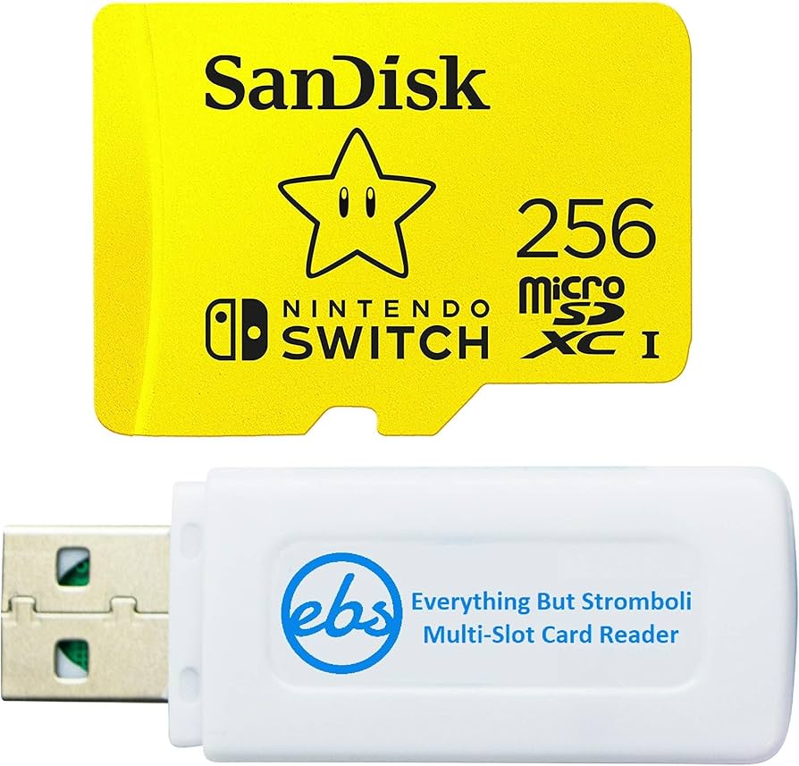 Amazon.com: SanDisk 256GB Nintendo Switch MicroSDXC UHS-I Memory
