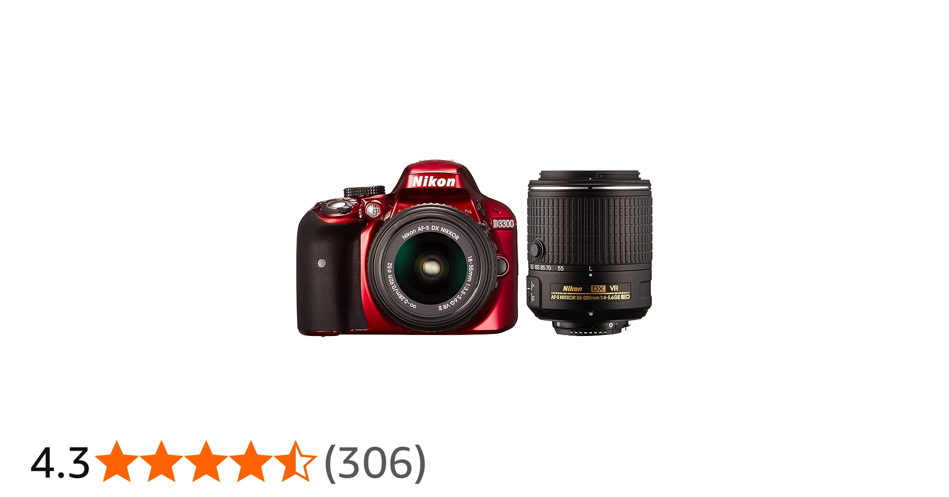 Amazon | Nikon デジタル一眼レフカメラ D3300 ダブルズームキット2