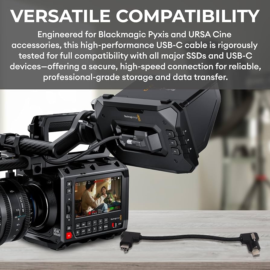 Amazon.com: XLCS Designs Locking EVF and Monitor Cable for