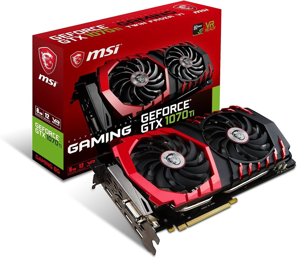 Amazon.co.jp: MSI GeForce GTX 1070 Ti GAMING 8G Graphics Board