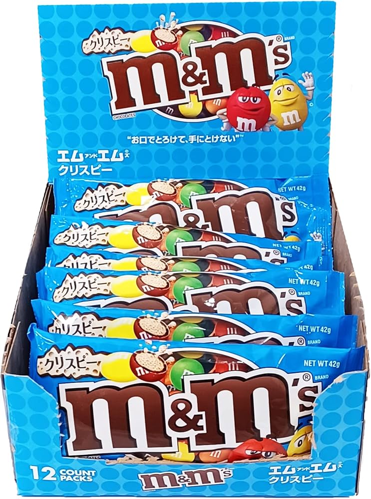 Amazon | マースジャパン M&M'S クリスピーシングル 42g×12袋 | M&M's