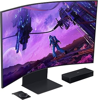 Amazon.com: SAMSUNG 55-inch Odyssey Ark 4K UHD 165Hz Curved