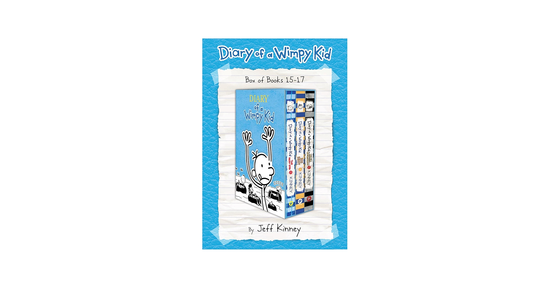 Diary of a Wimpy Kid Box of Books 15-17: Deep End, Big Shot, and