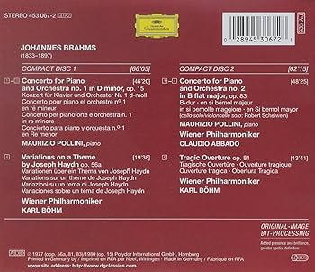 Johannes Brahms, Karl Böhm, Claudio Abbado, Vienna Philharmonic