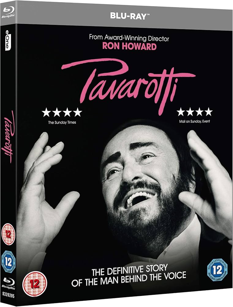 Amazon.com: Pavarotti (Blu-ray) [2019] [Region Free] : Movies & TV