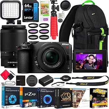 Amazon.com : Nikon Z30 Mirrorless Camera with 2 Lens Kit NIKKOR Z