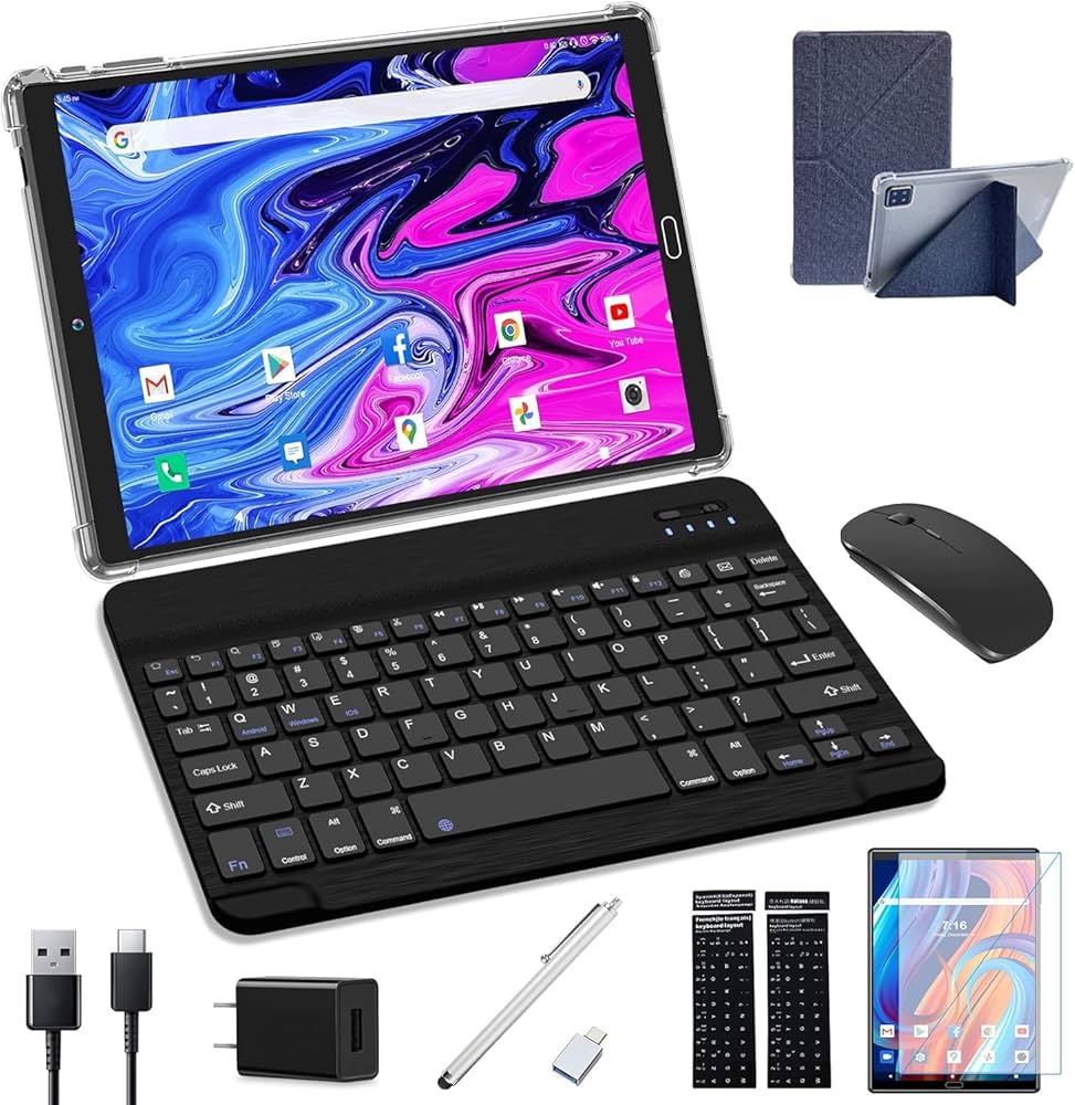 Amazon.co.jp: 【2024アップグレード版】MEIZE 2in1タブレットPC 10.1