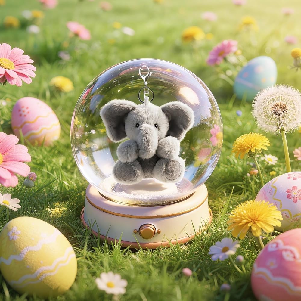 Amazon.com: Apricot Lamb Cute Toys Plush Gray Elephant Stuffed