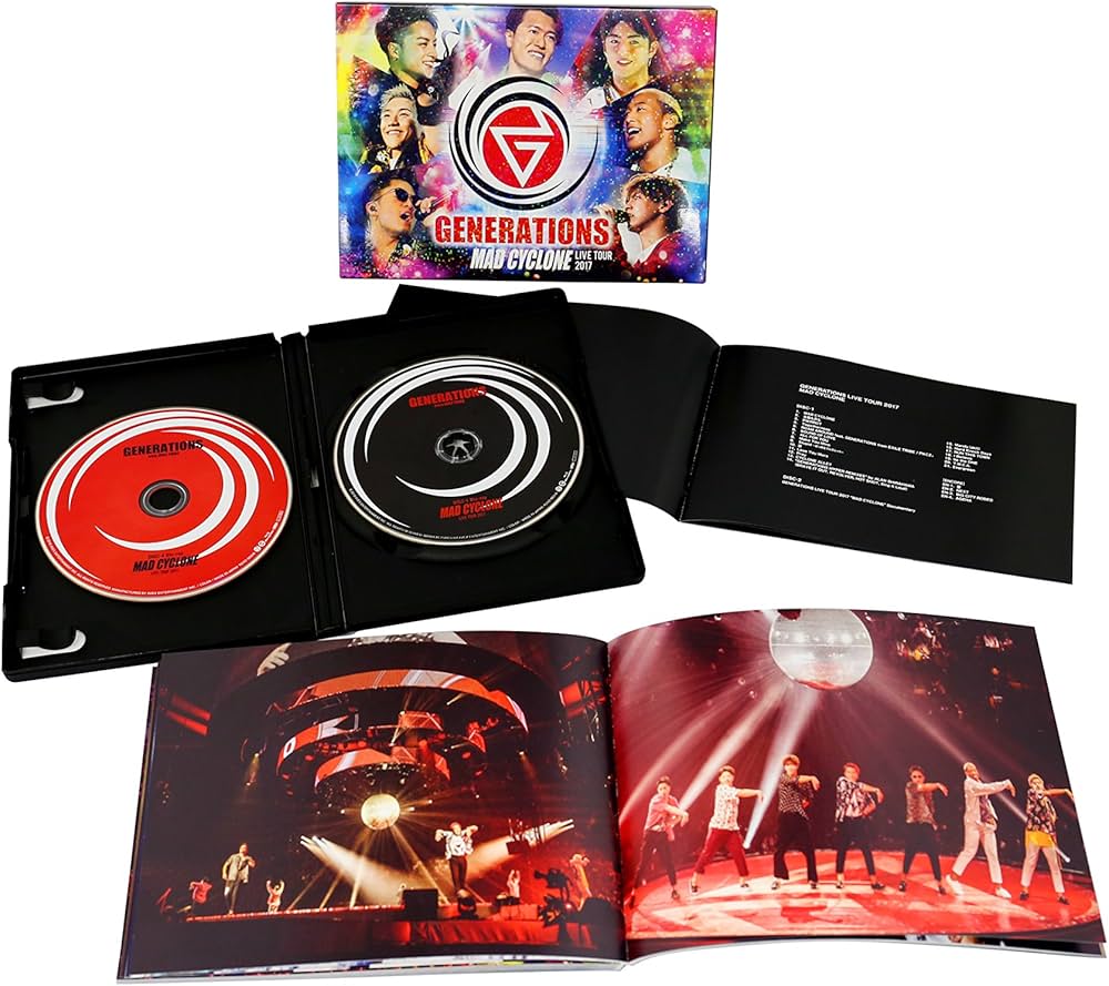 Amazon.co.jp: GENERATIONS LIVE TOUR 2017 MAD CYCLONE(Blu-ray Disc2