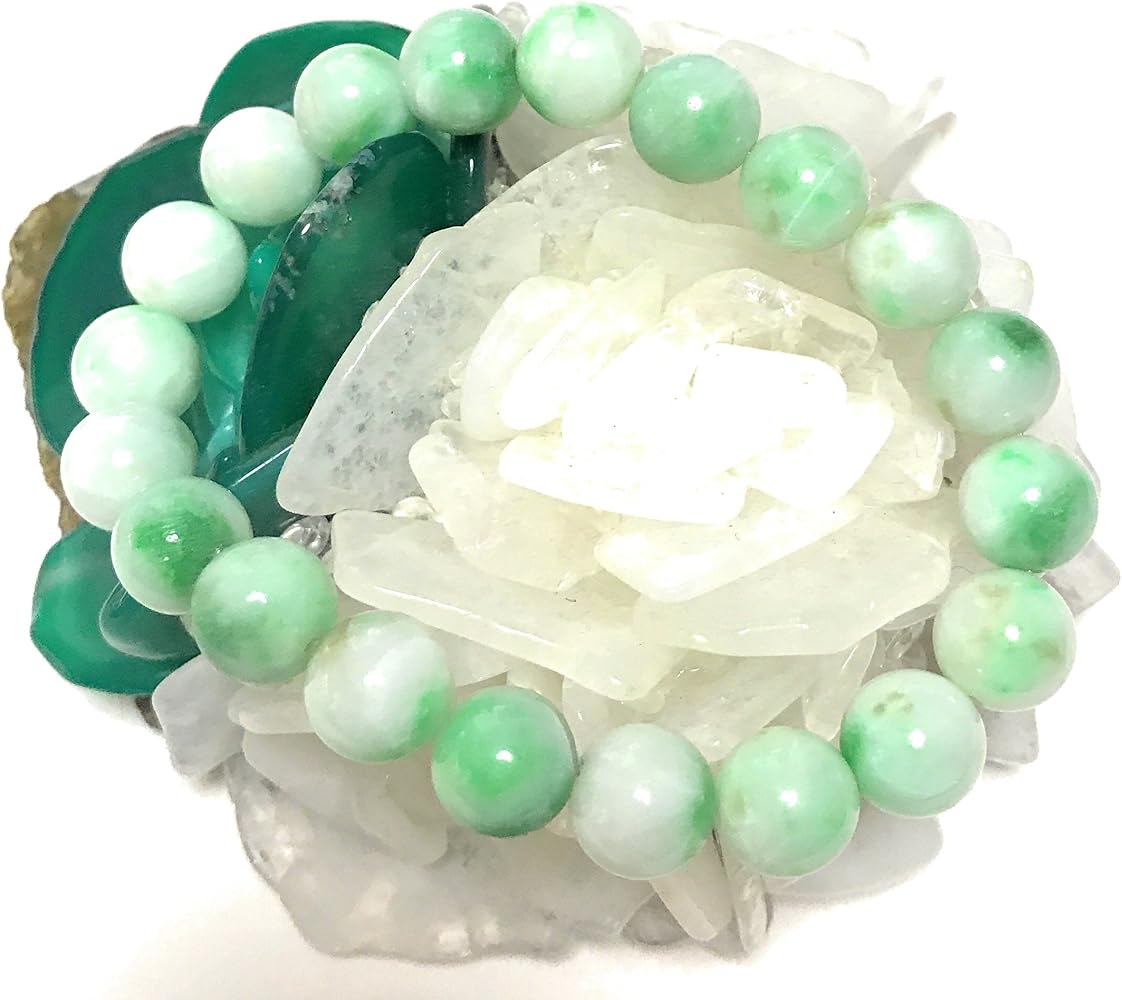 Amazon | theory xyz 糸魚川翡翠 ブレスレット 極上級 AA品 ひすい