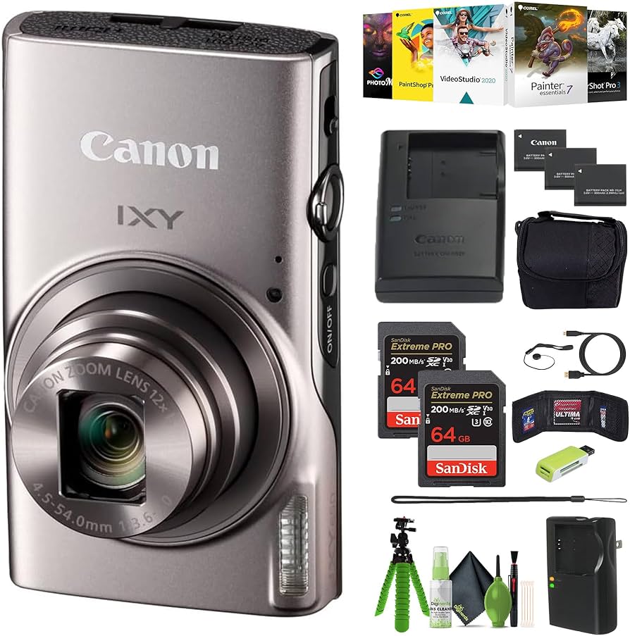 Amazon.com : Canon PowerShot IXY 650 (ELPH 360) HS Compact Digital