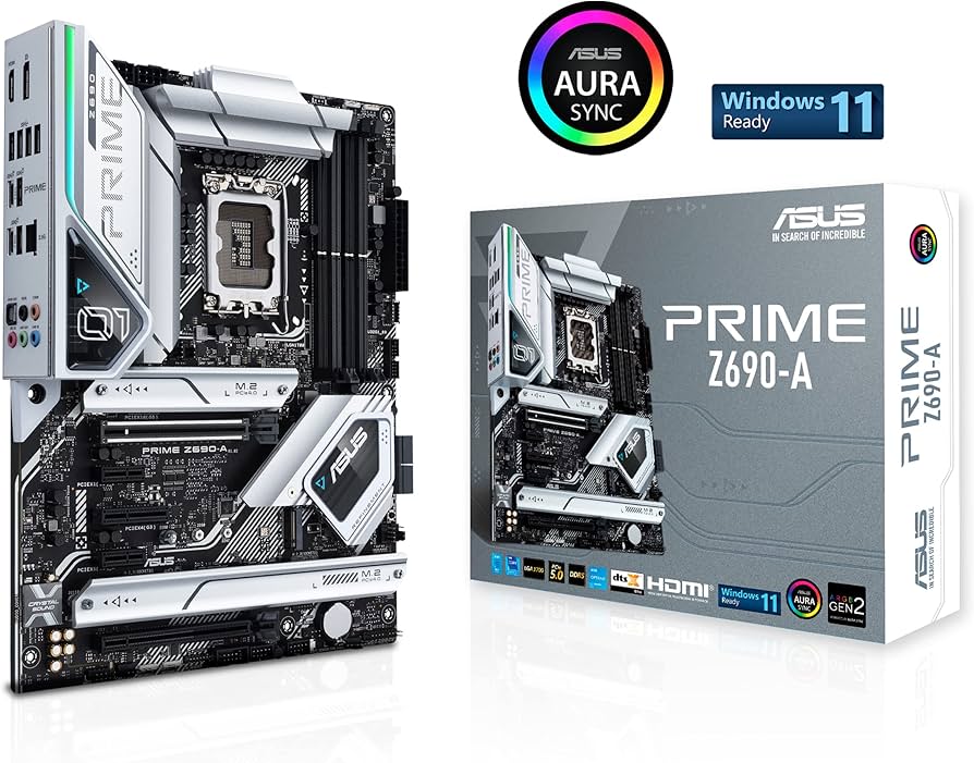 Amazon.com: ASUS Prime Z690-A LGA 1700(Intel 12th) ATX Motherboard