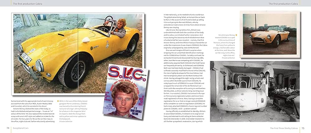 The First Three Shelby Cobras: The Sports Cars That Changed the