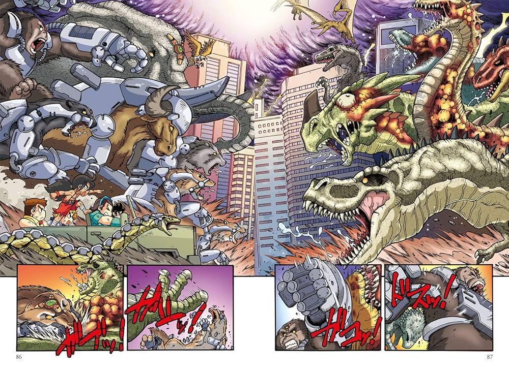 mr342【42冊】角川まんが科学シリーズどっちが強い!? 恐竜キングダム